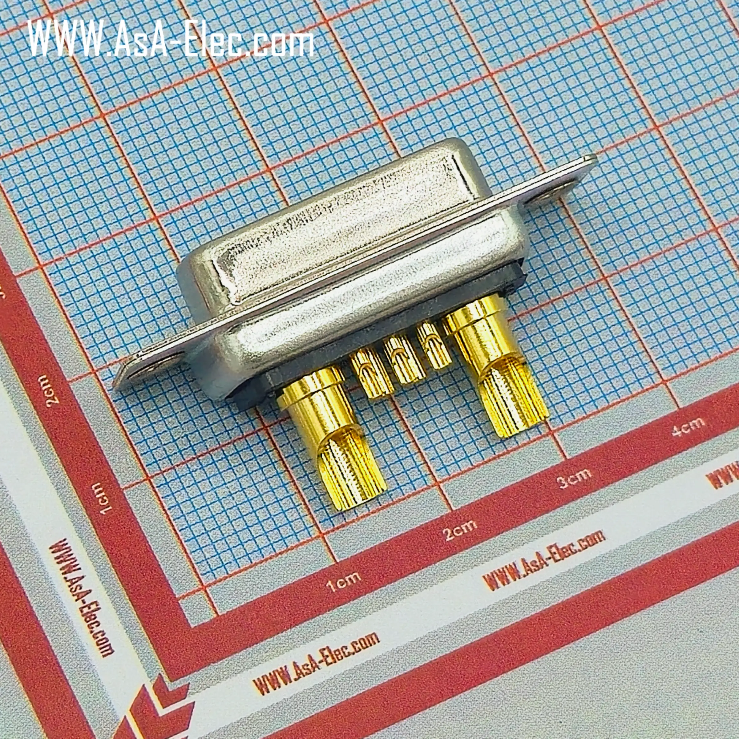 POWER D-SUB 7W2 SOLDER CUP-FEMALE